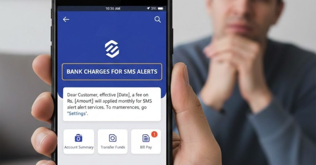 Bank Charges for SMS Alerts