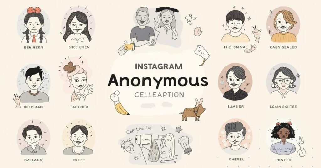 Cute Anonymous Captions for Instagram