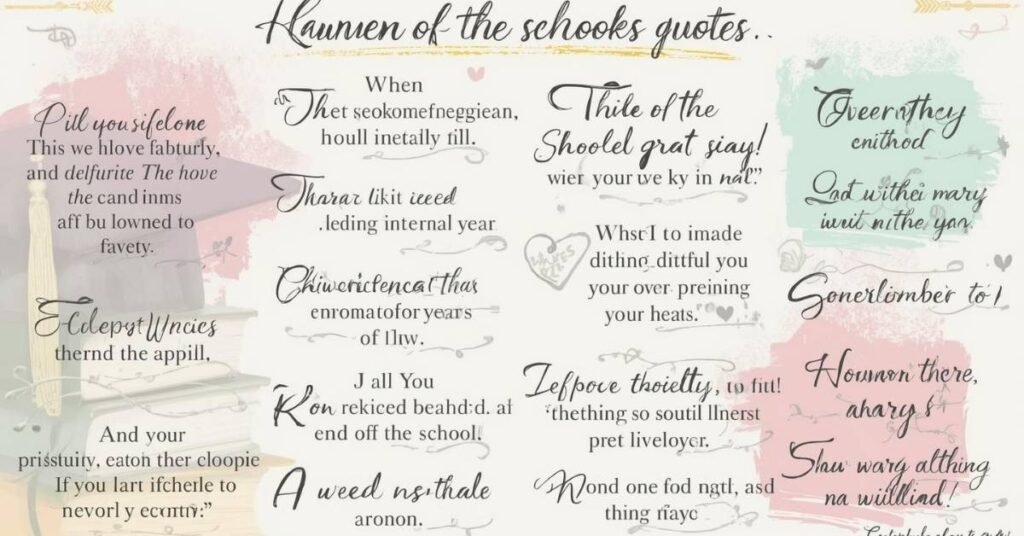 End of School Year Quotes