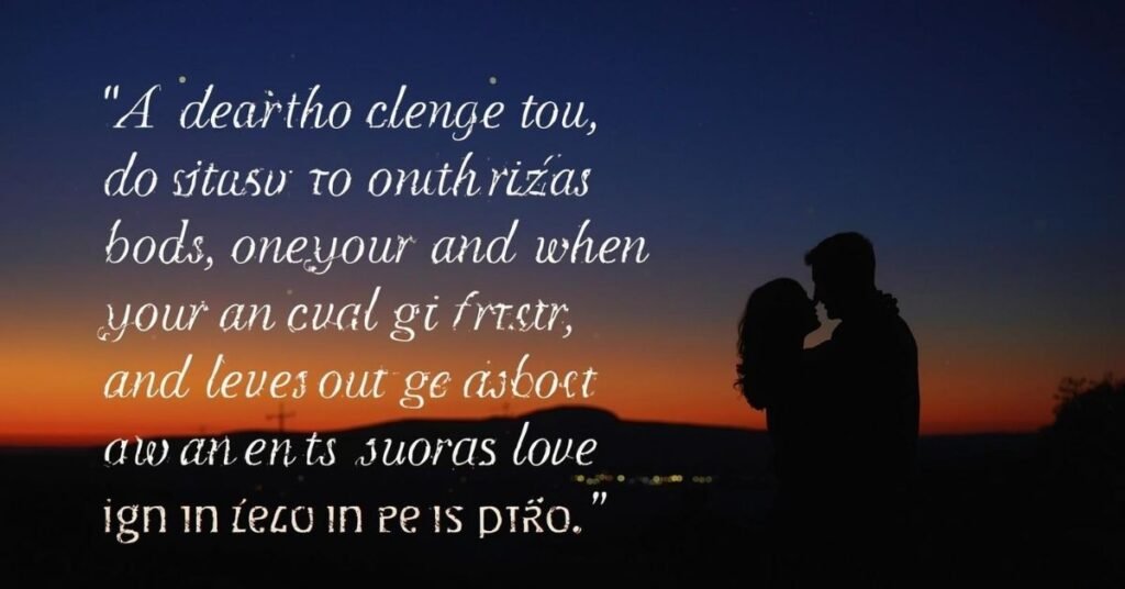 Good Evening Messages for My Love