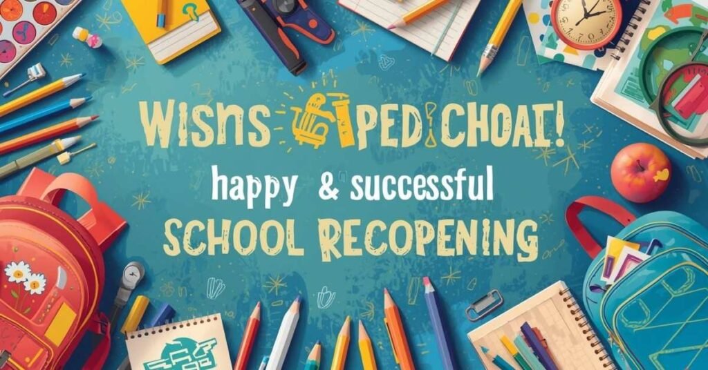 School Reopening Wishes