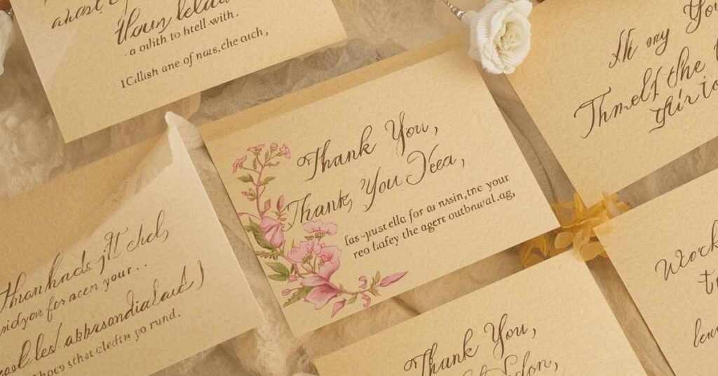 Thank You Messages for Family Members in English