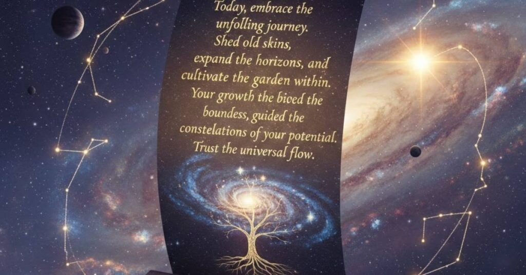 Universe Message for Me Today About Personal Growth