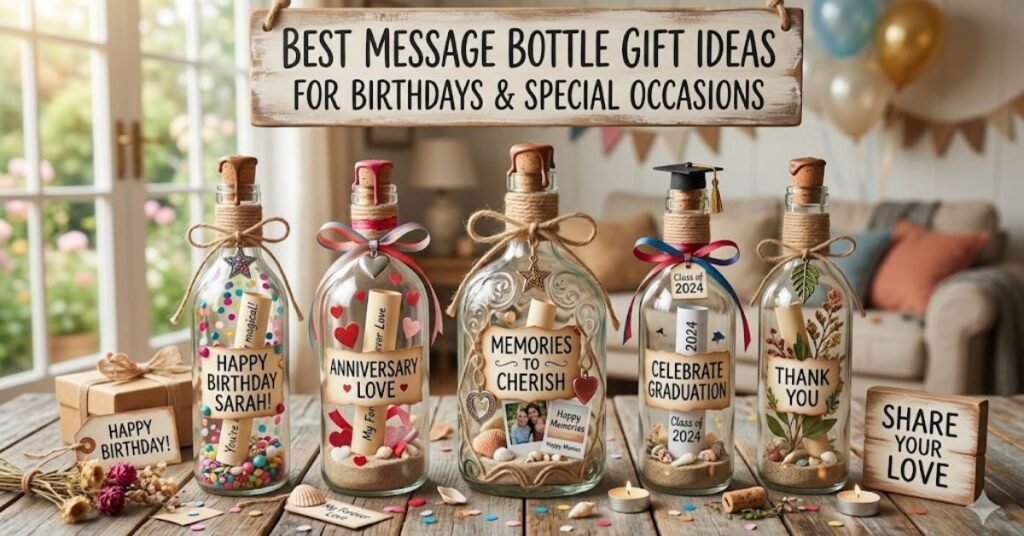 Best Message Bottle Gift Ideas for Birthdays and Special Occasions