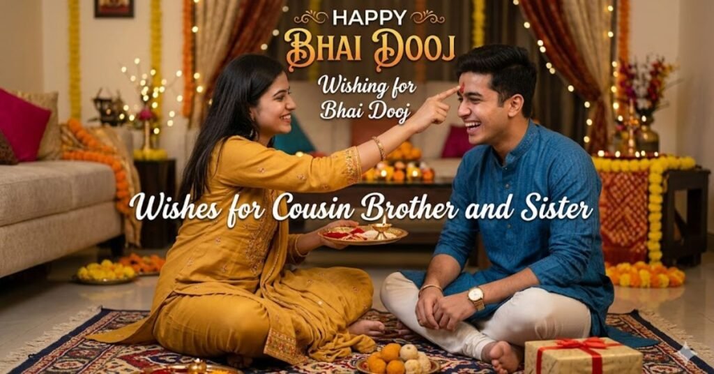 Bhai Dooj Wishes for Cousin Brother and Sister