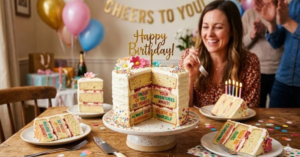 Birthday Hidden Message Cake Message Ideas That Feel Personal