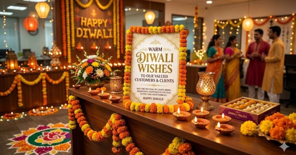 Diwali Wishes for Customers and Clients