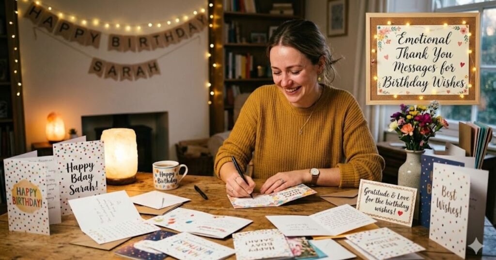 Emotional Thank You Messages for Birthday Wishes