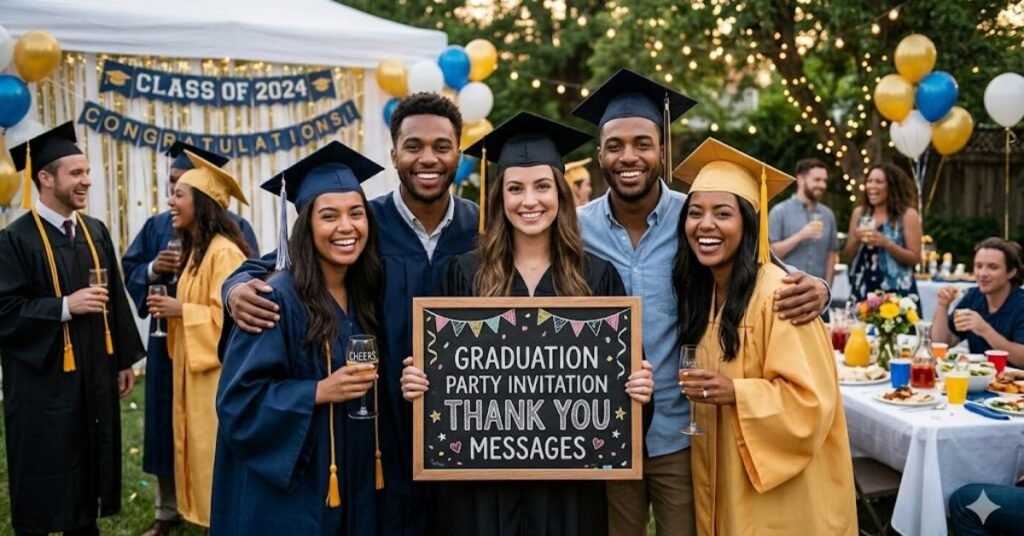 Graduation Party Invitation Thank You Messages