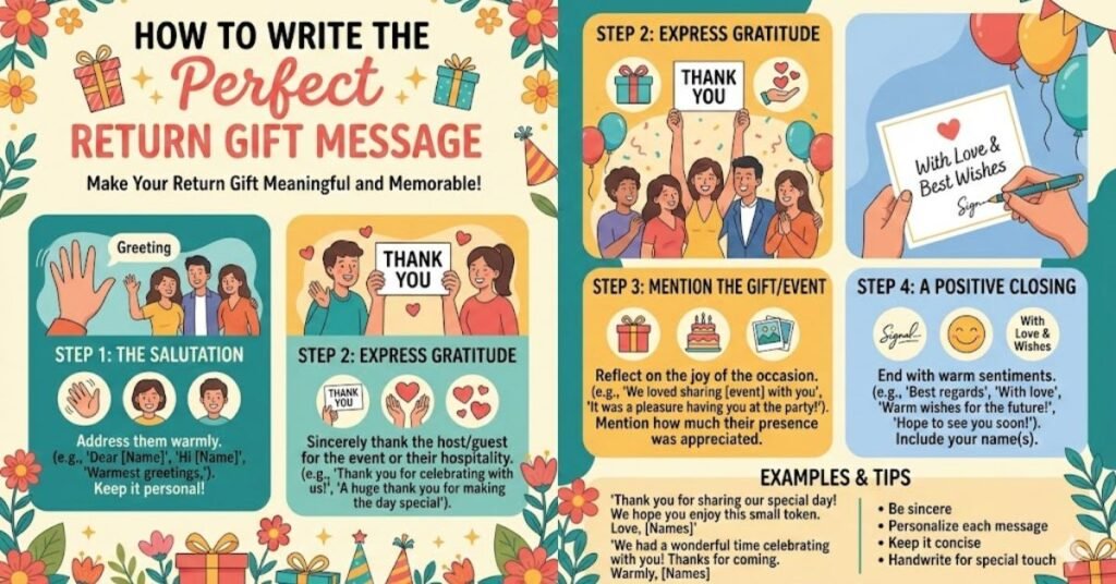 How to Write the Perfect Return Gift Message