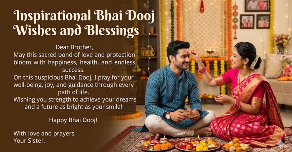 Inspirational Bhai Dooj Wishes and Blessings