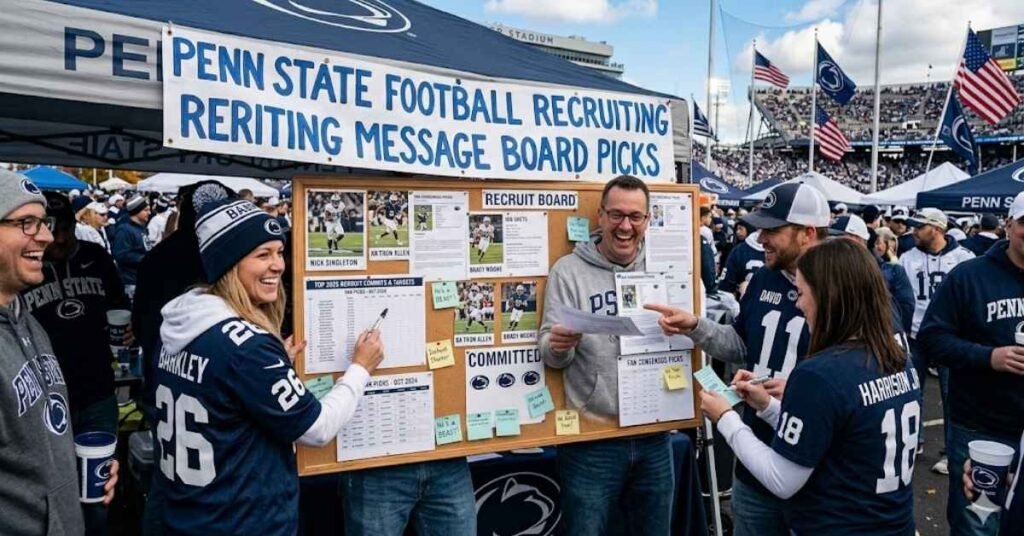 Penn State Football Recruiting Message Board Picks