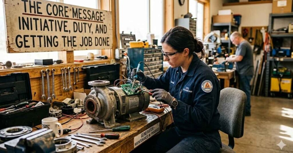 The Core Message: Initiative, Duty, and Getting the Job Done