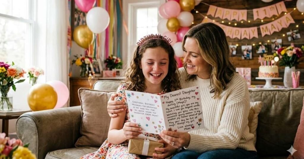 Emotional Birthday Messages for Daughter from Mom