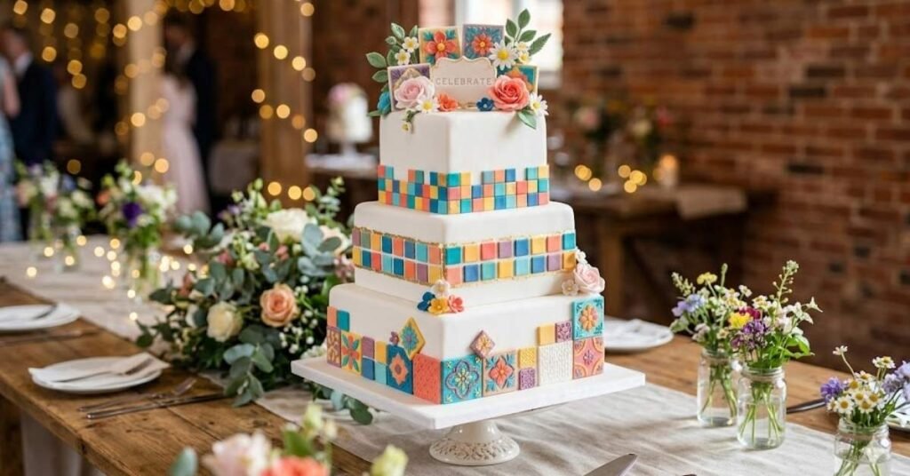 Fondant Square Cake Decorations