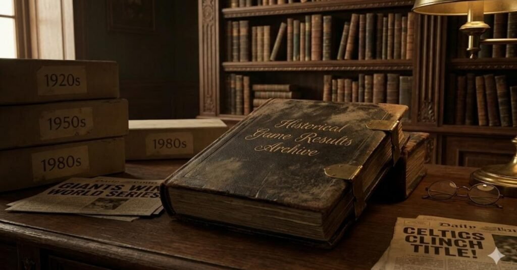 Historical Game Results Archive