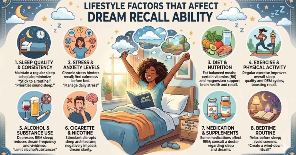 Lifestyle Factors That Affect Dream Recall Ability