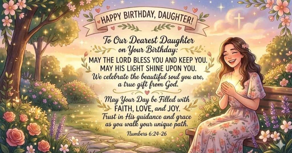Spiritual and Religious Birthday Messages for Daughter