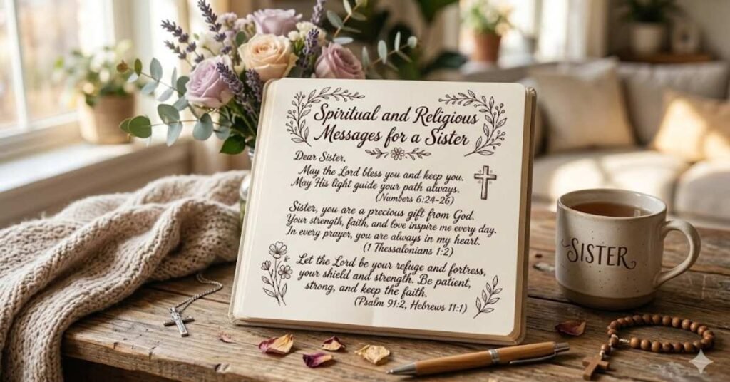 Spiritual and Religious Messages for a Sister