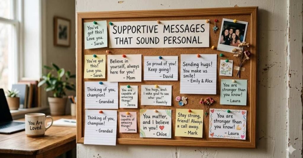 Supportive Messages That Sound Personal