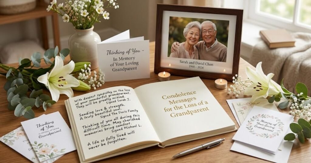 Condolence Messages for the Loss of a Grandparent