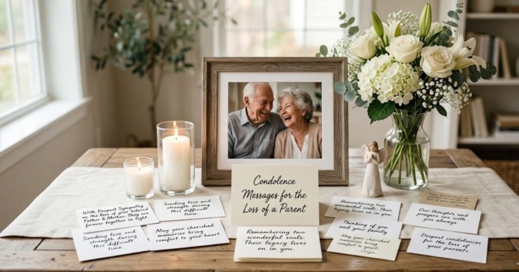 Condolence Messages for the Loss of a Parent