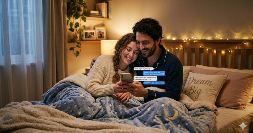 Cute and Playful Good Night Messages to Keep Love Light