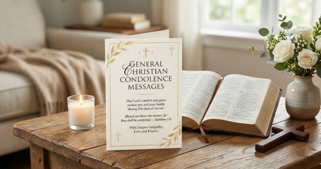 General Christian Condolence Messages