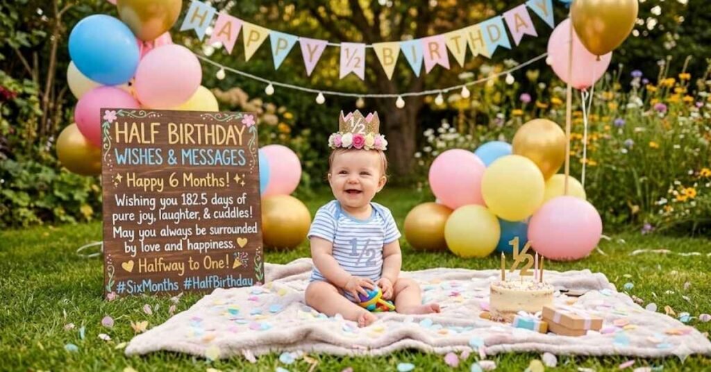 Half Birthday Wishes and Messages