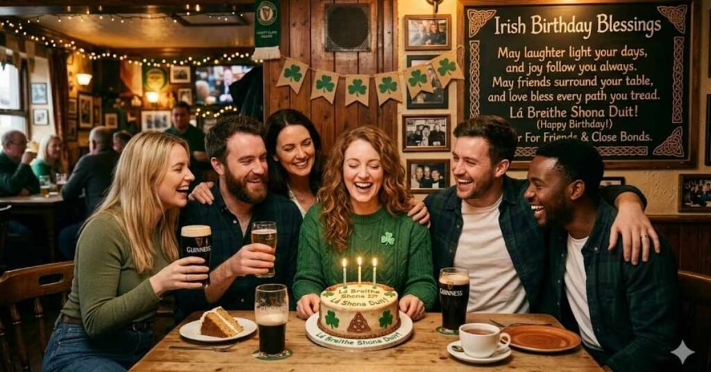 Irish Birthday Blessings for Friends and Close Bonds