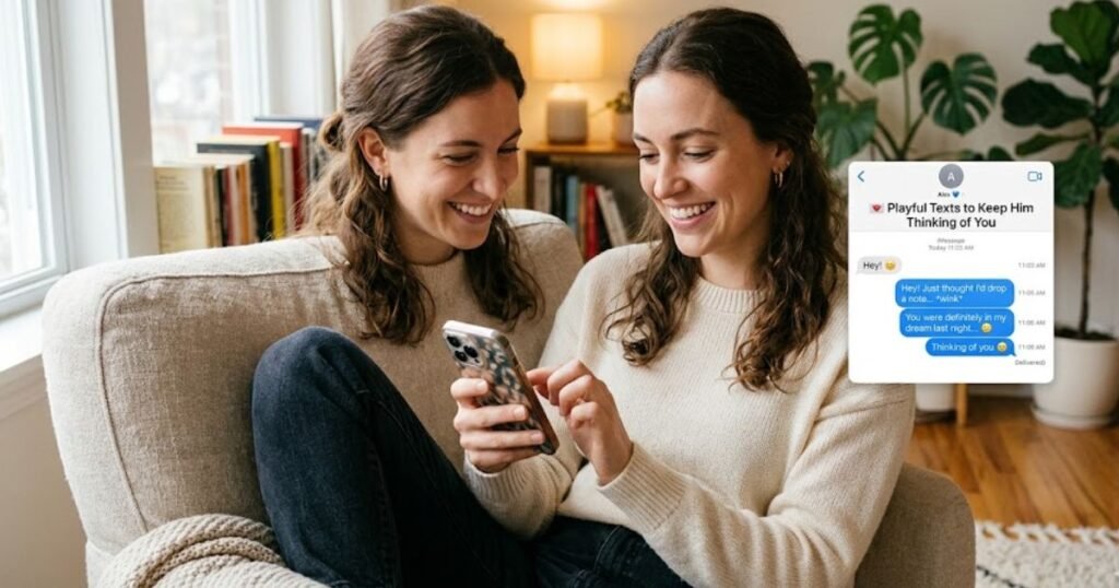 Playful Texts to Keep Him Thinking of You