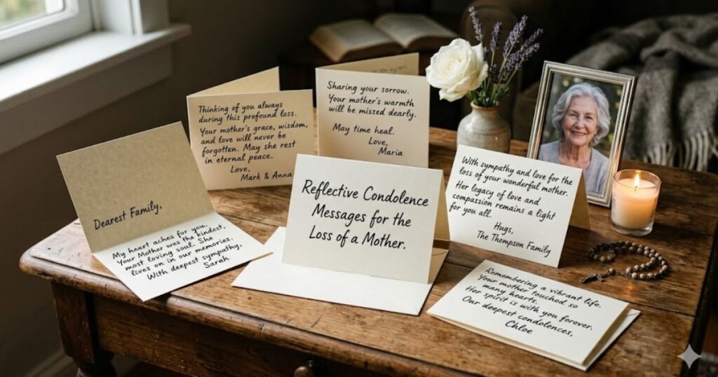 Reflective Condolence Messages for the Loss of a Mother