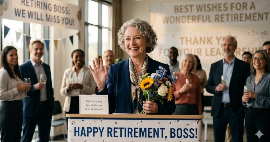 Retirement Wishes for Boss