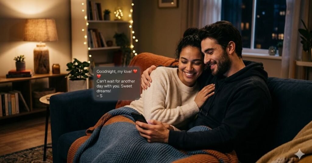 Romantic Good Night Messages for Him