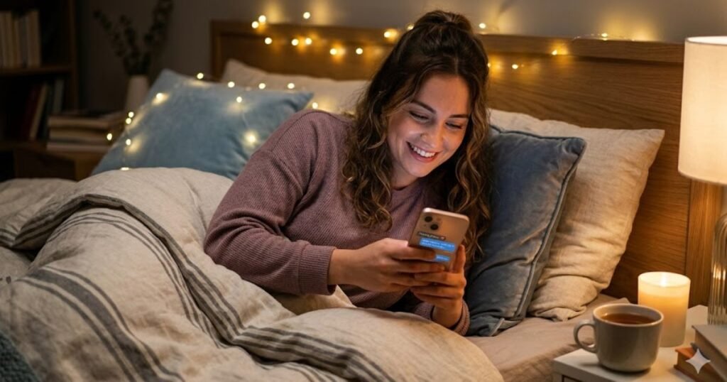 Short Flirty Texts for Bedtime