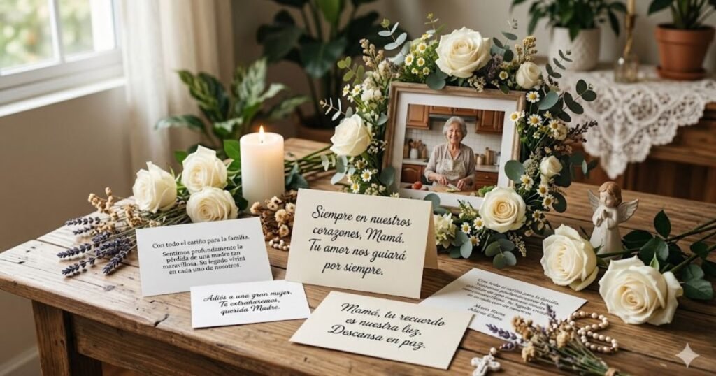Spanish Messages for Loss of Mother