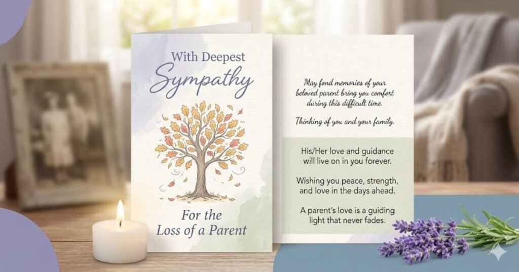 Sympathy Messages for Loss of a Parent