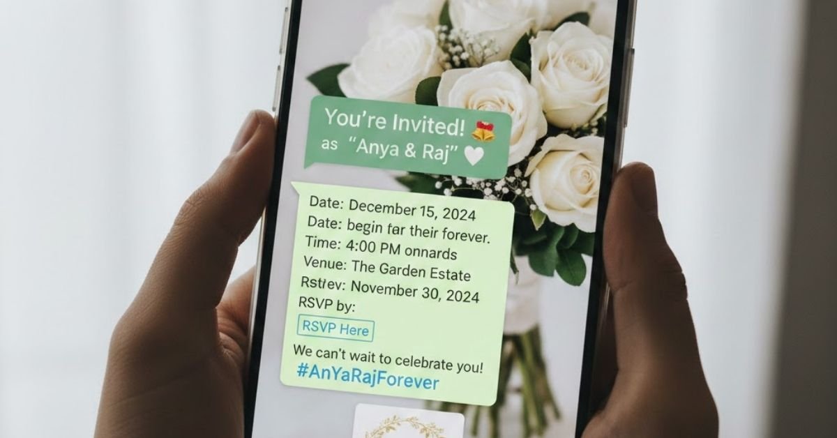 WhatsApp Wedding Invitation Messages