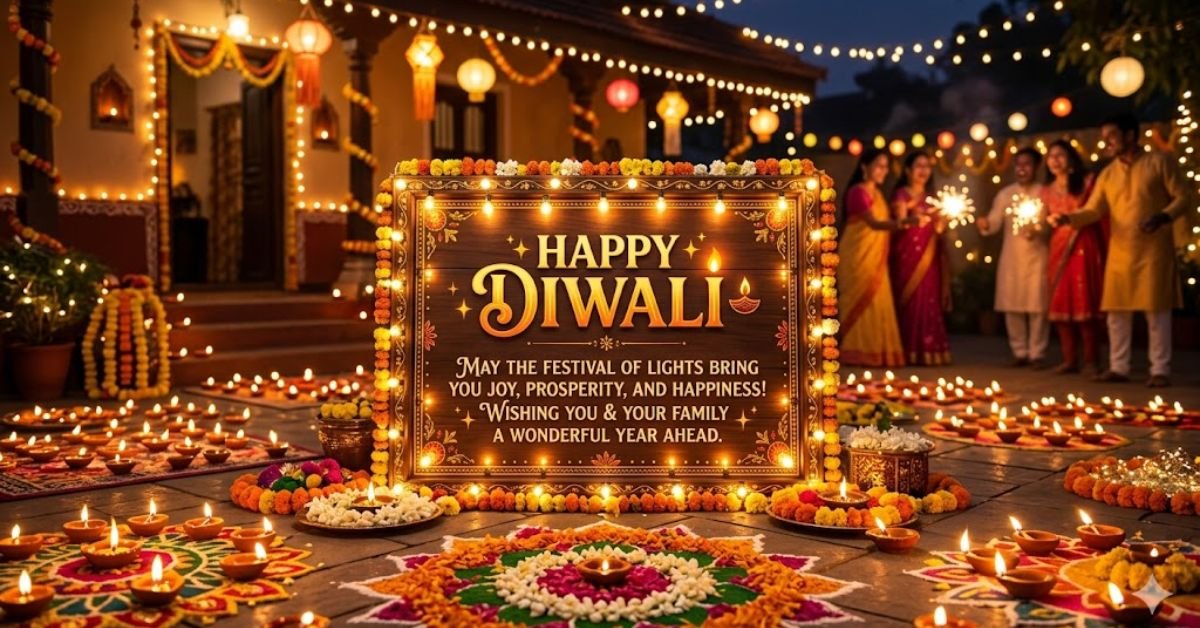 happy diwali wishes message