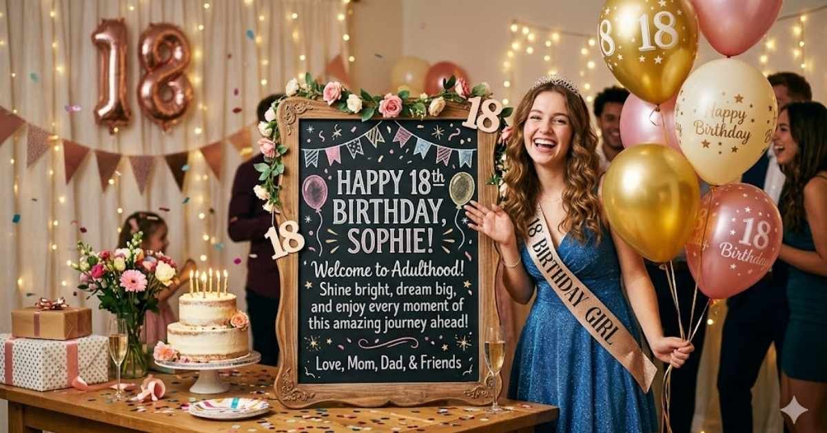 18th birthday message