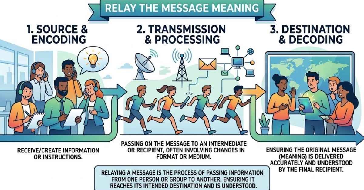 relay the message meaning