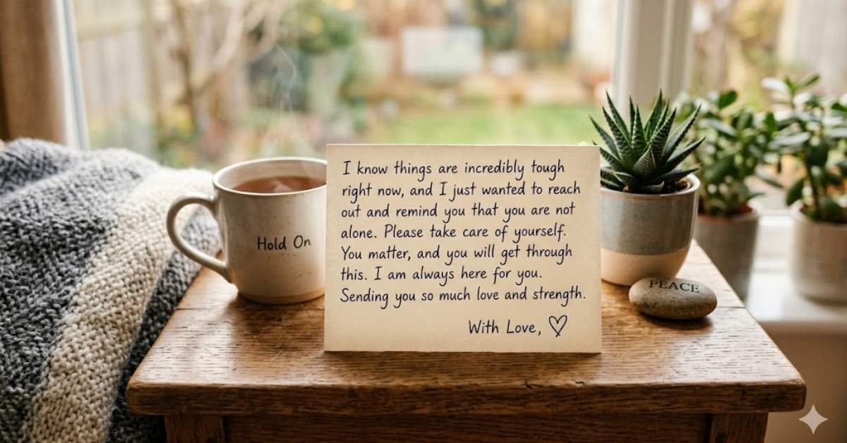 short message for someone going through a hard time