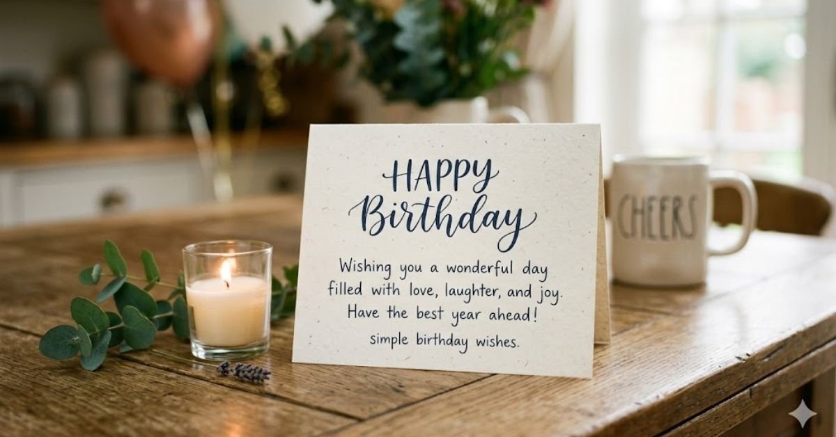 simple birthday wishes
