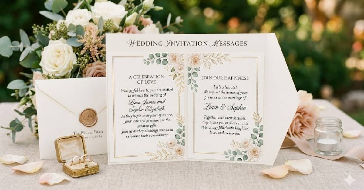 Wedding Invitation Messages