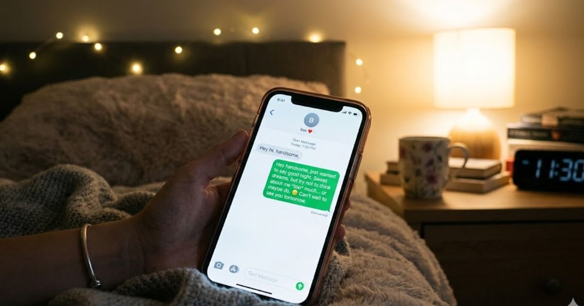 flirty good night message for boyfriend