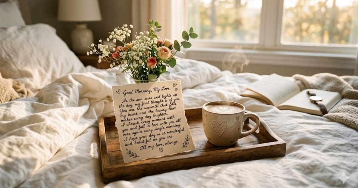 good morning message to make her fall in love
