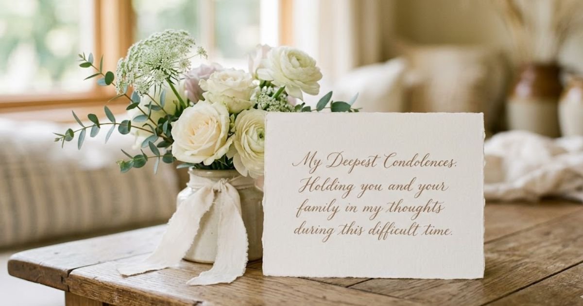 short condolence message