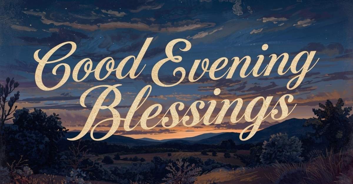Good Evening Blessings
