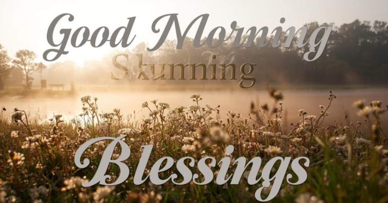 Good Morning Sunday Blessings