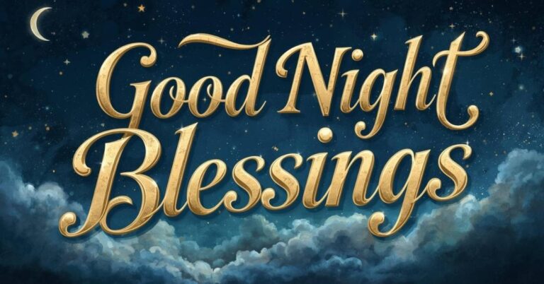 Good Night Blessings